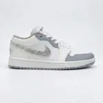 کتانی نایکی اورجینال مدل Nike Air Jordan 1 Low Sail Soft Pearl