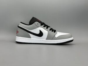 کتانی نایکی اورجینال مدل Nike Air Jordan 1 Low Smoke Grey