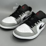 کتانی نایکی اورجینال مدل Nike Air Jordan 1 Low Smoke Grey